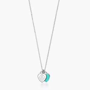 Return to Tiffany Heart Pendant in Silver, Tiffany Blue